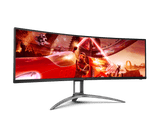 AOC AGON AG493UCX2 49" UltraWide Dual QHD (5120 x 1440) 165Hz 4ms VA HDR10 Adaptive Sync 1800R Curved Immersive Gaming Monitor