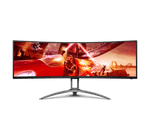 AOC AGON AG493UCX2 49" UltraWide Dual QHD (5120 x 1440) 165Hz 4ms VA HDR10 Adaptive Sync 1800R Curved Immersive Gaming Monitor