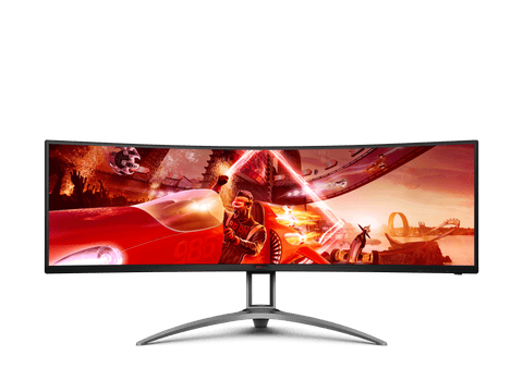 AOC AGON AG493UCX2 49" UltraWide Dual QHD (5120 x 1440) 165Hz 4ms VA HDR10 Adaptive Sync 1800R Curved Immersive Gaming Monitor