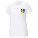 Puma x Cloud9 Jigsaw T-Shirt. Womens. White.